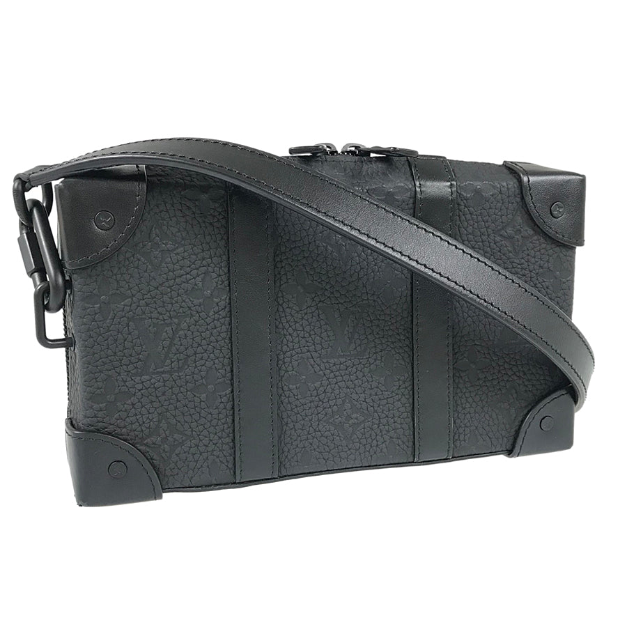 LOUIS VUITTON Taurillon Leather Soft Trunk Wallet M80224 Shoulder bag