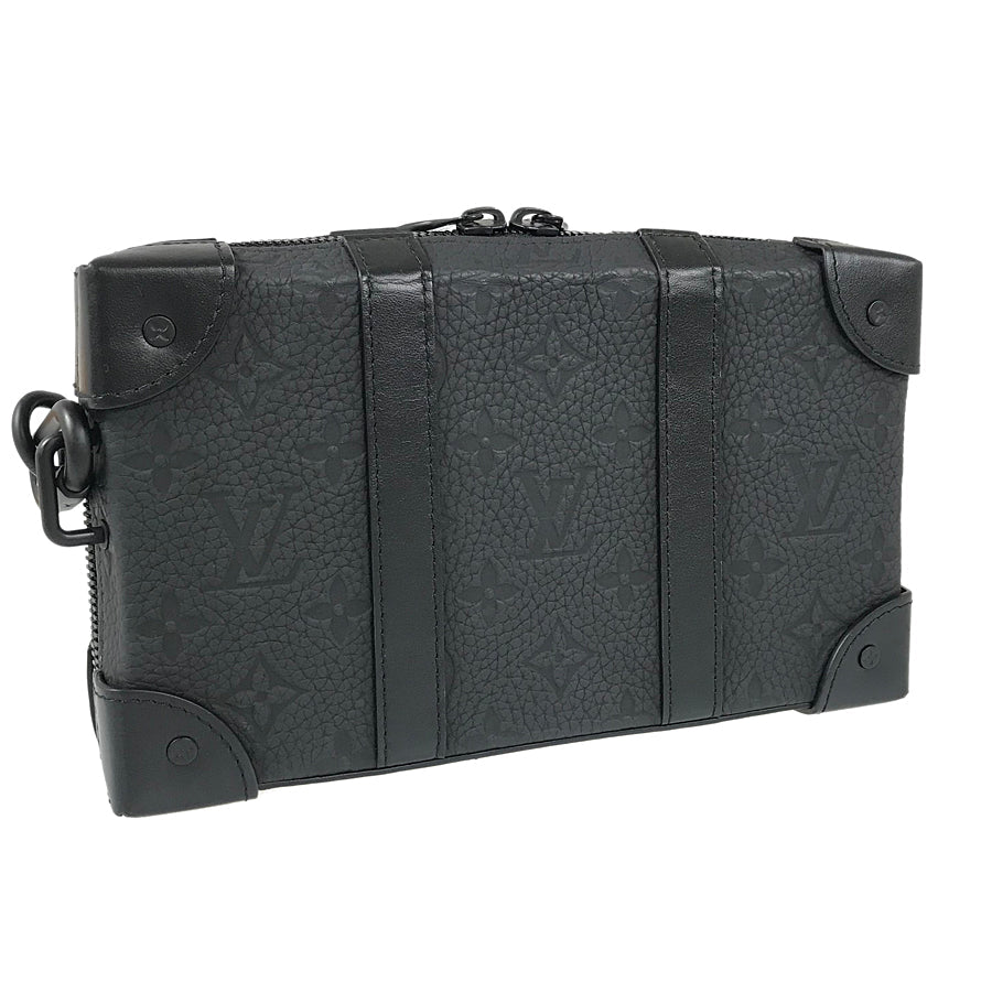 LOUIS VUITTON Taurillon Leather Soft Trunk Wallet M80224 Shoulder bag