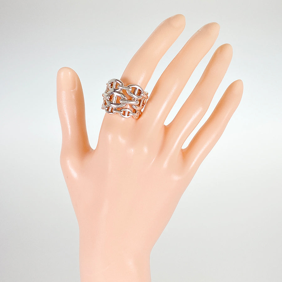 HERMES Chaine d'Ancre Anchene Ring