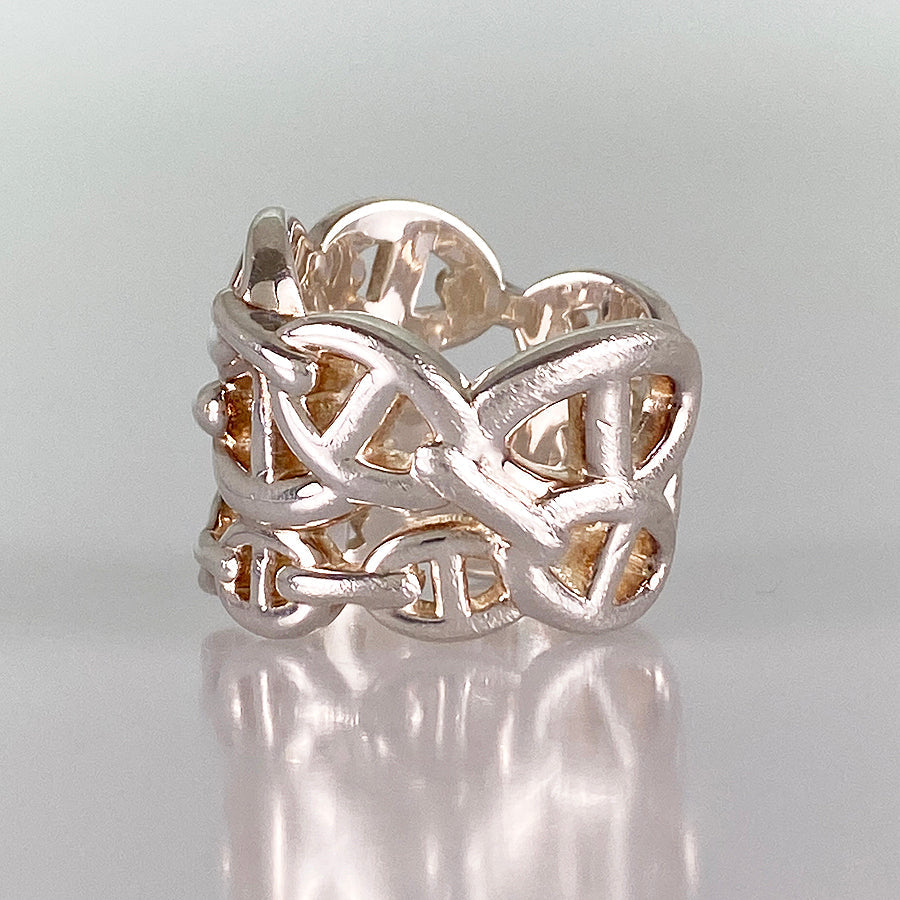 HERMES Chaine d'Ancre Anchene Ring