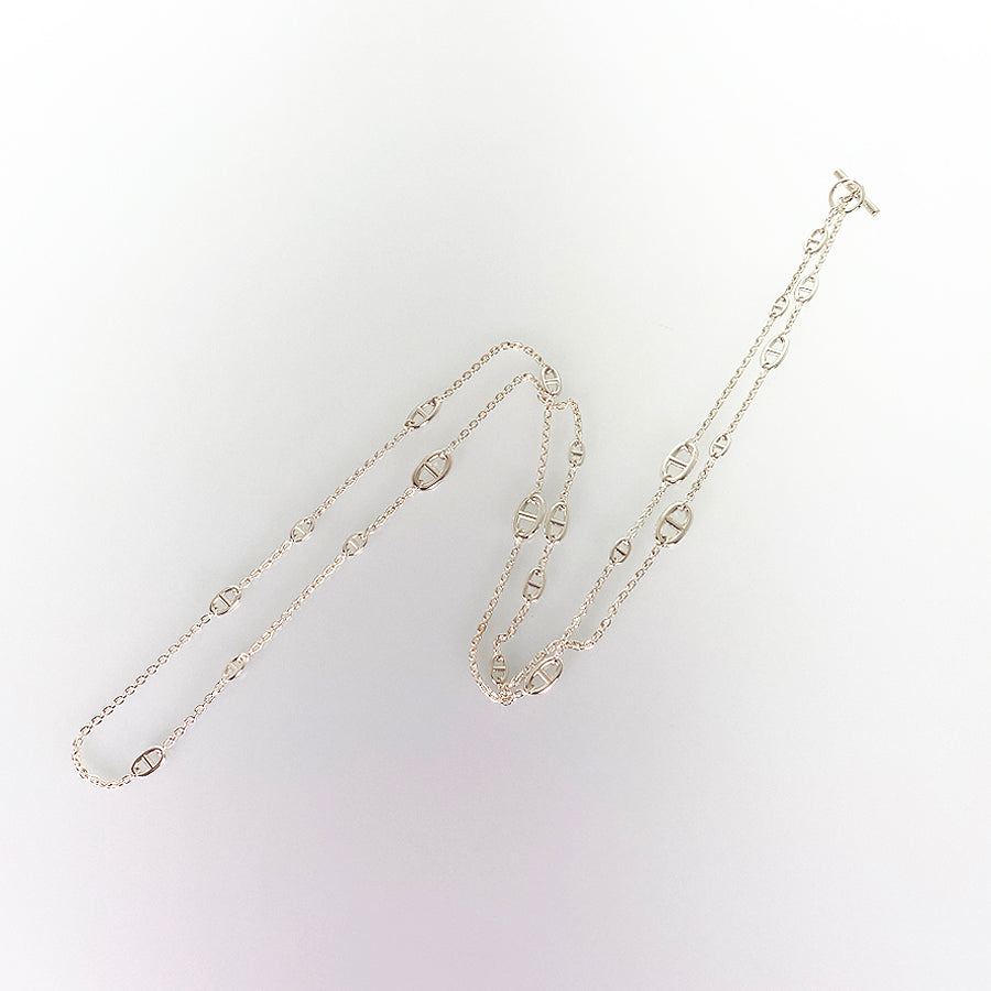 HERMES Chaine d'Ancre Farandole Necklace
