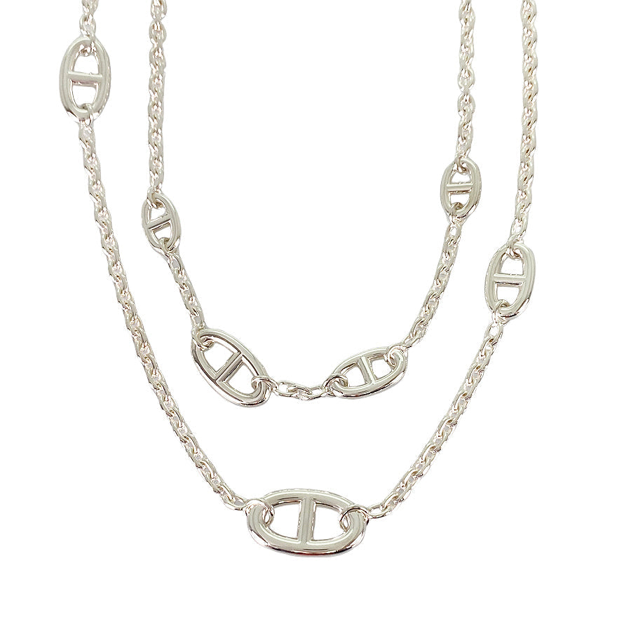 HERMES Chaine d'Ancre Farandole Necklace