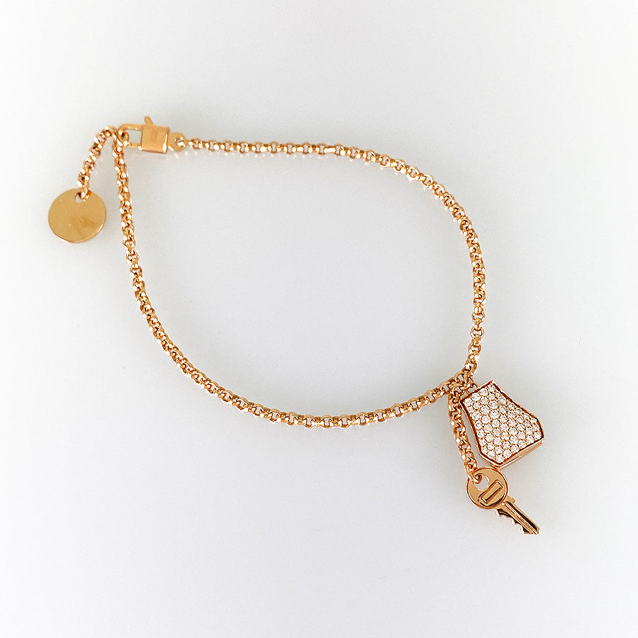 HERMES Kelly Clochette Bracelet