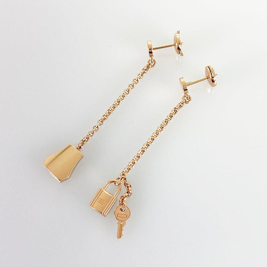 HERMES Kelly Clochette Earring
