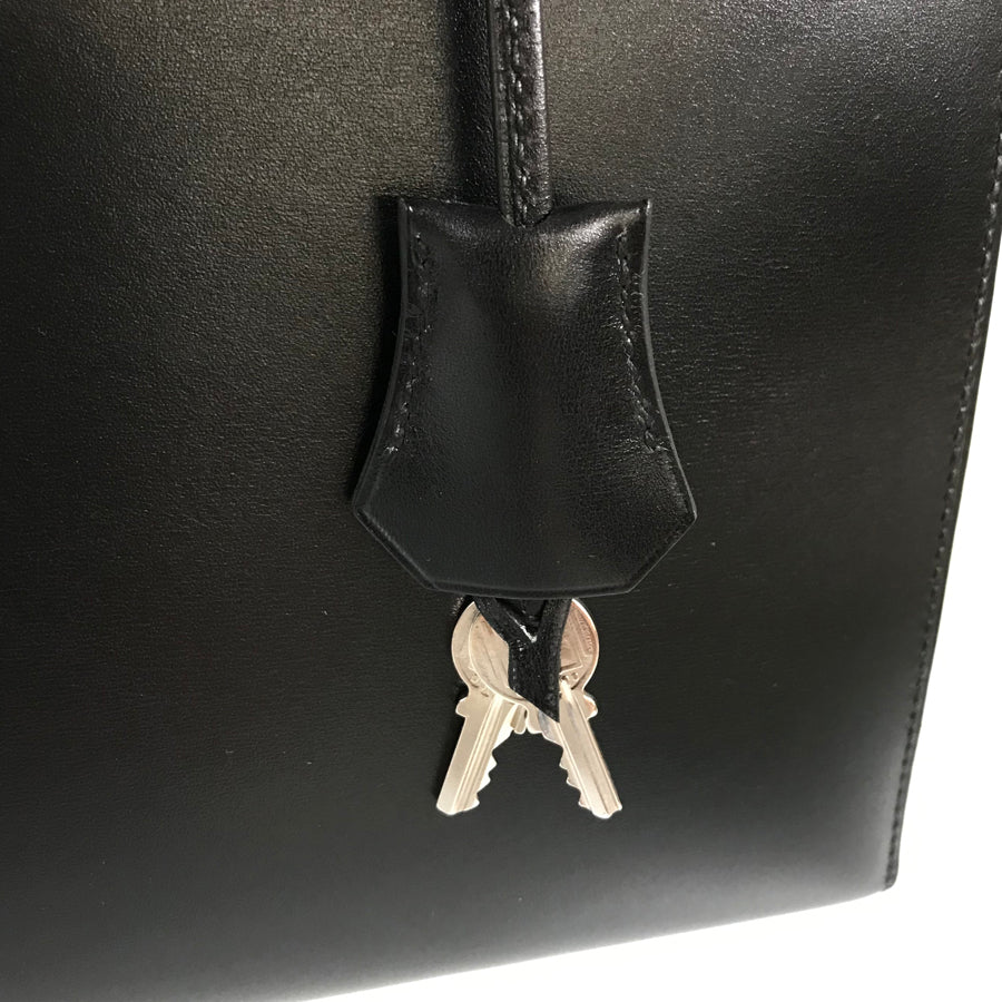 HERMES Kelly 32 □C engraved 1999 production SilverHardware Handbag