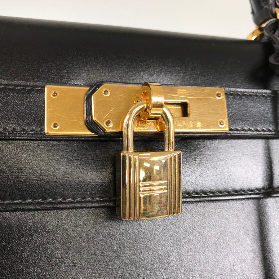 HERMES Kelly 28 Hand bag