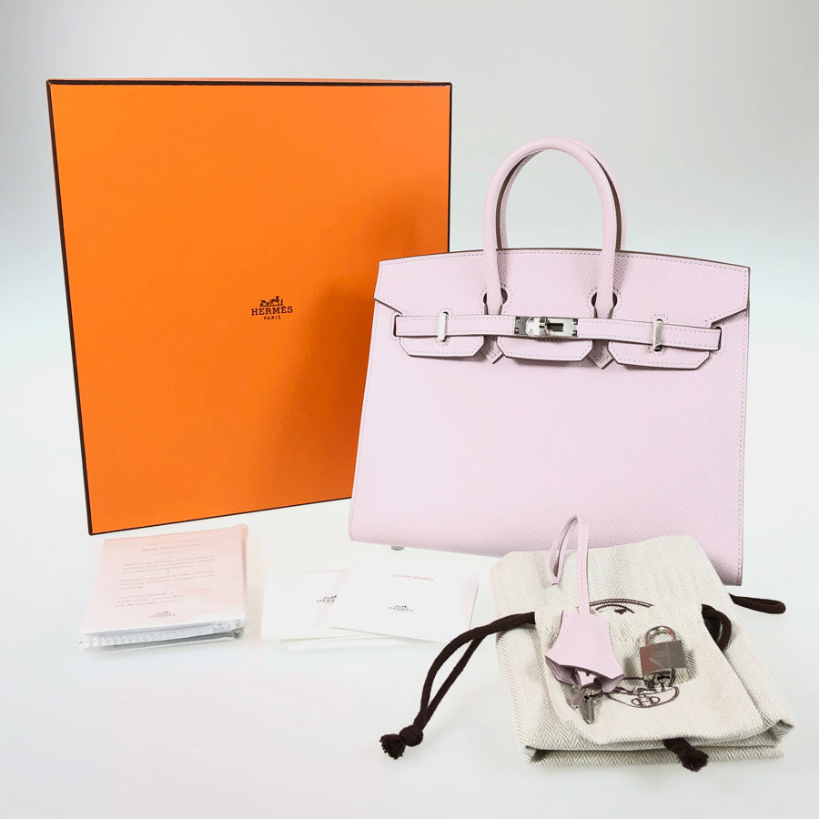 HERMES B stamp 2023 SilverHardware Handbag