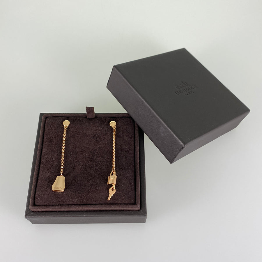 HERMES Kelly Clochette Earring