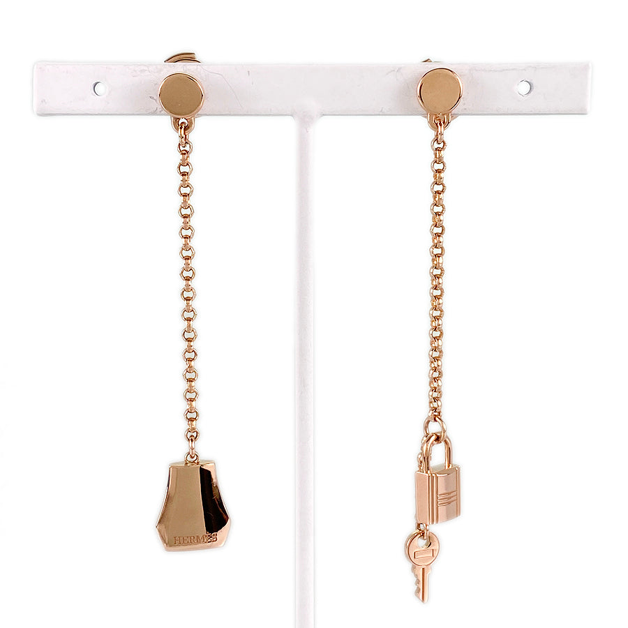HERMES Kelly Clochette Earring