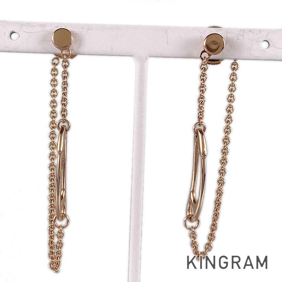 HERMES Chaine d'Ancre mini punk Earring