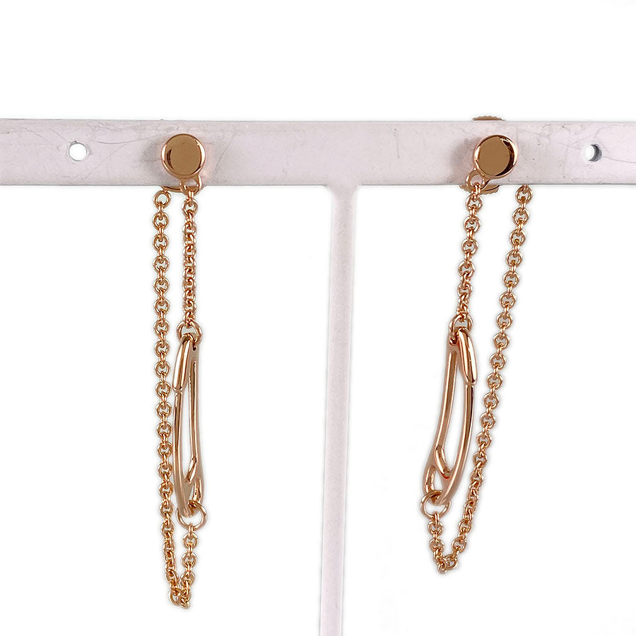 HERMES Chaine d'Ancre mini punk Earring