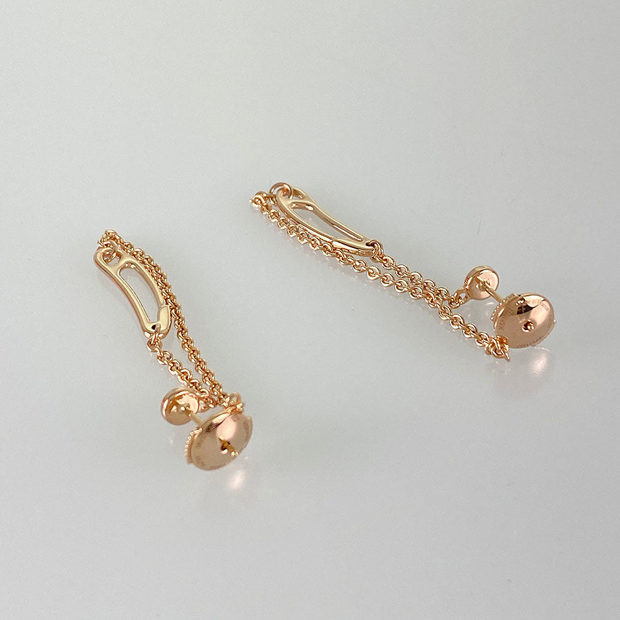HERMES Chaine d'Ancre mini punk Earring