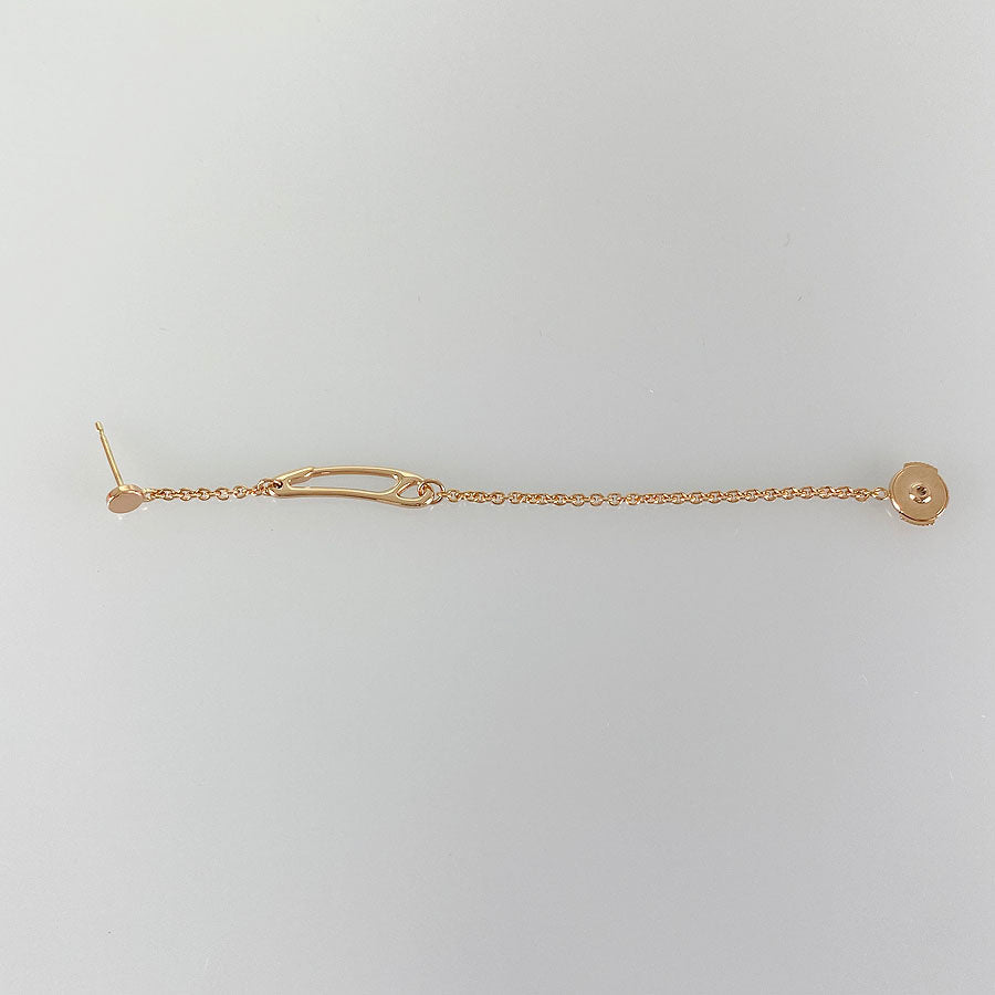 HERMES Chaine d'Ancre mini punk Earring