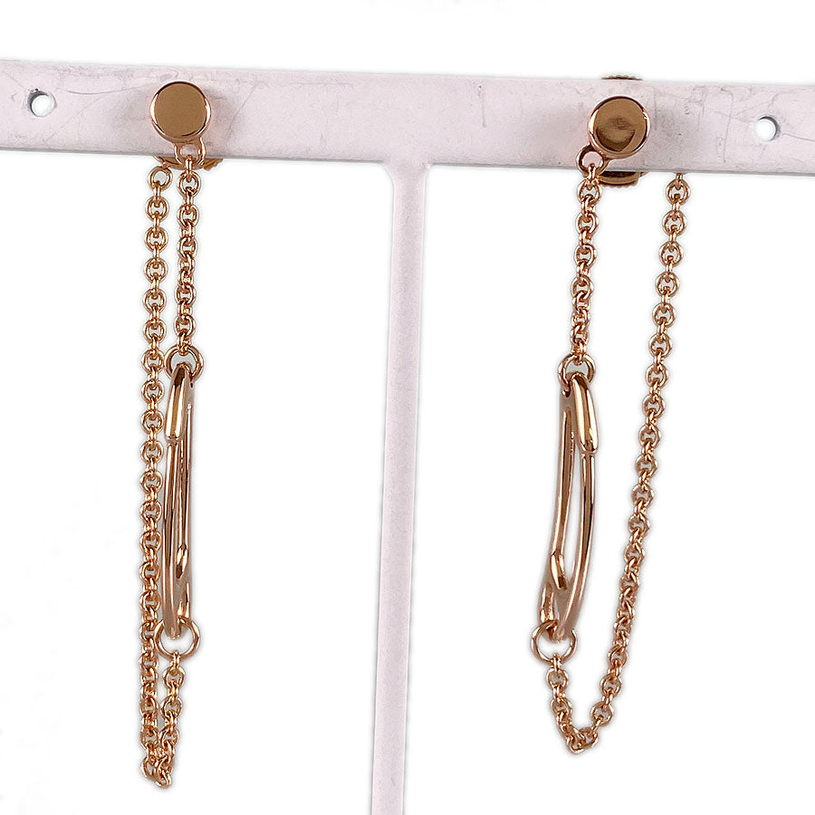 HERMES Chaine d'Ancre mini punk Earring