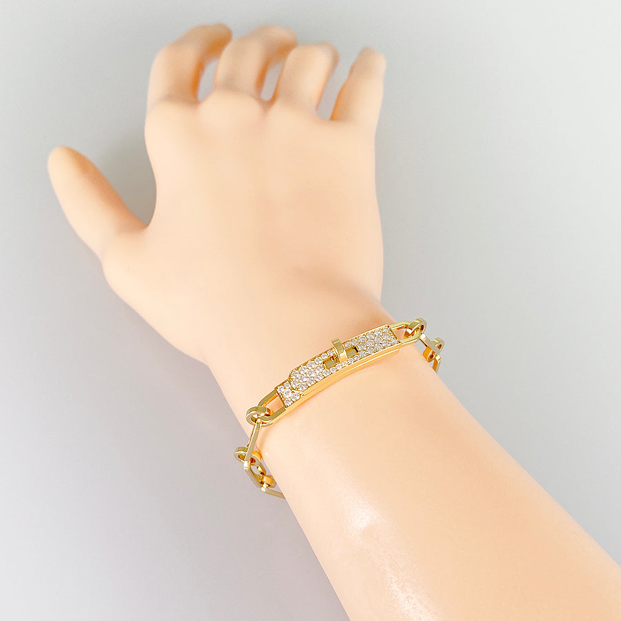 HERMES Kelly Chene Bracelet
