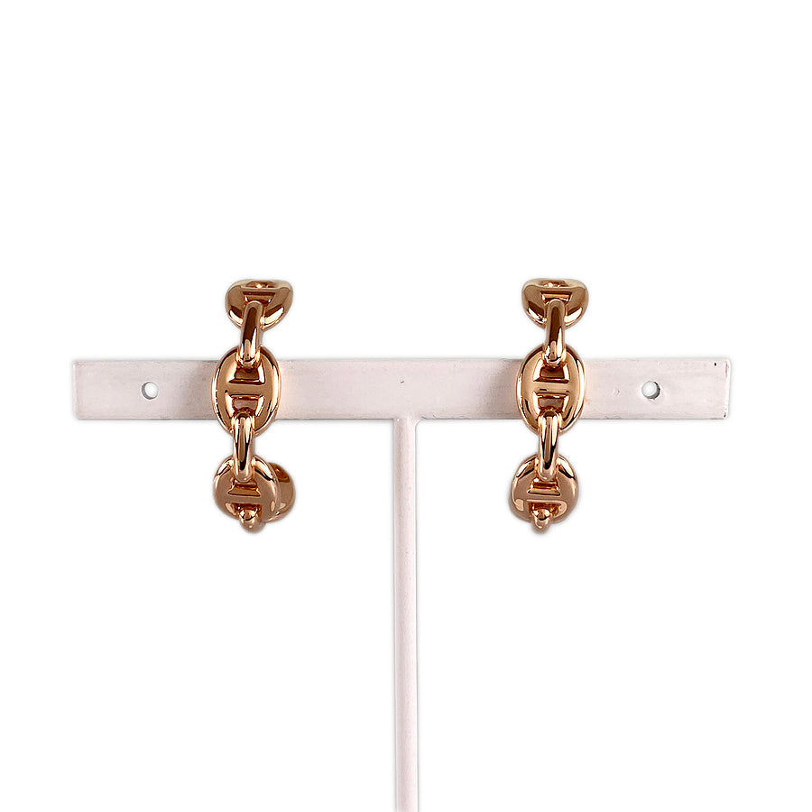 HERMES Chaine d'Ancre Anchene Earring