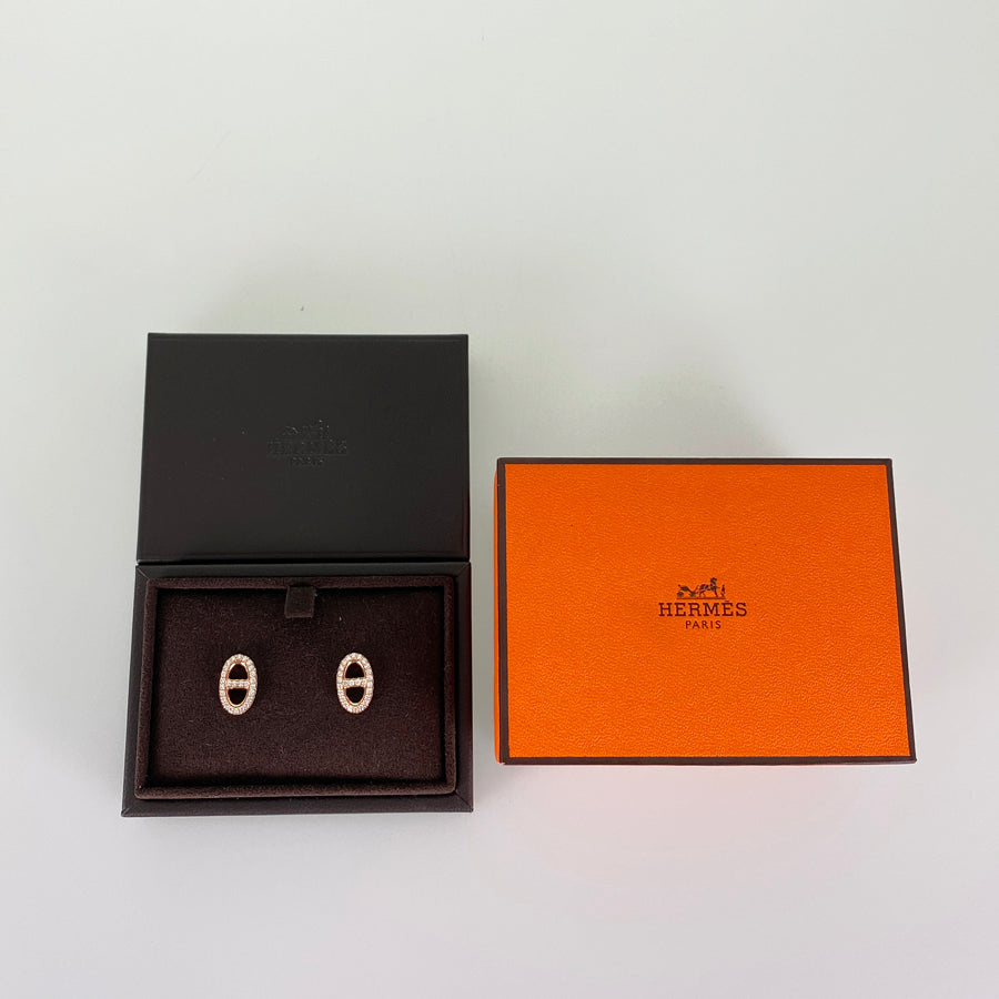 HERMES Chaine d'Ancre Farandole Earring