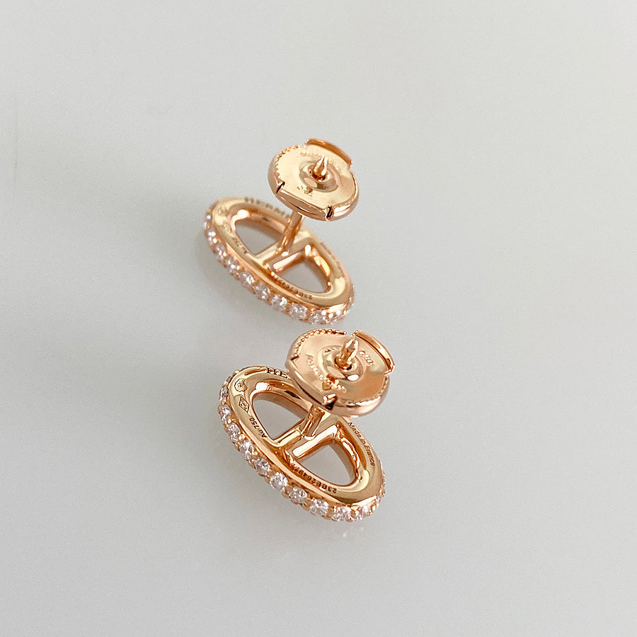 HERMES Chaine d'Ancre Farandole Earring