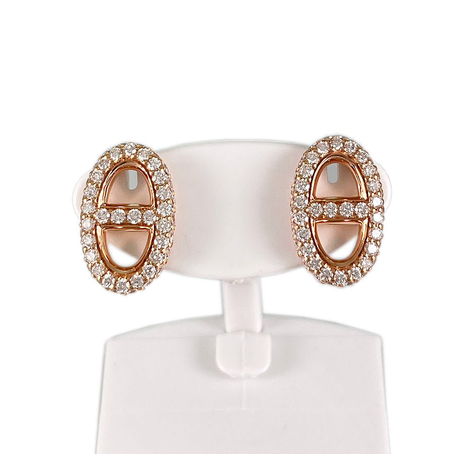 HERMES Chaine d'Ancre Farandole Earring
