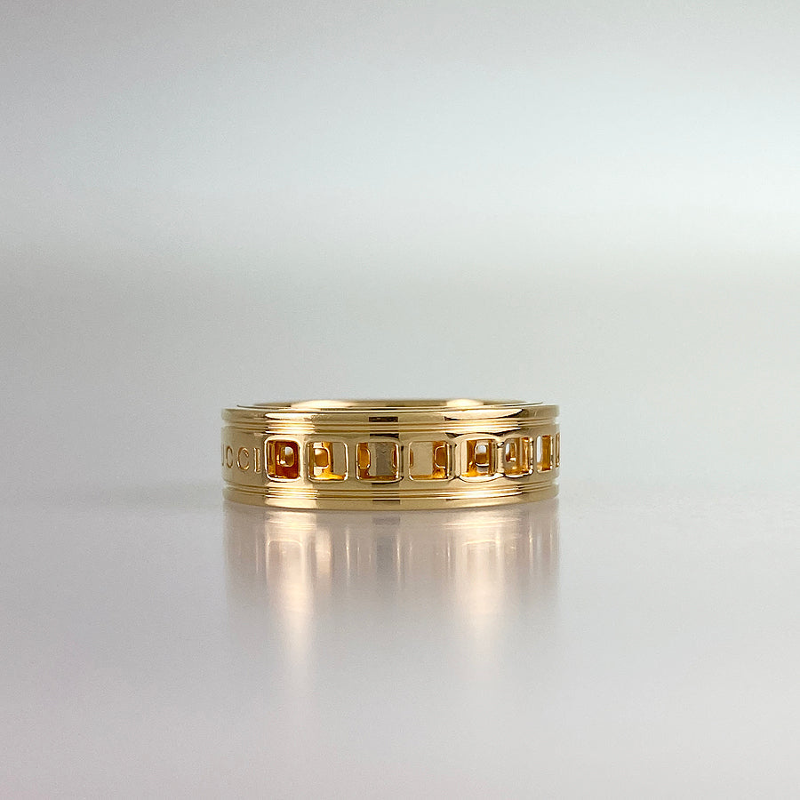 GUCCI scroll Ring