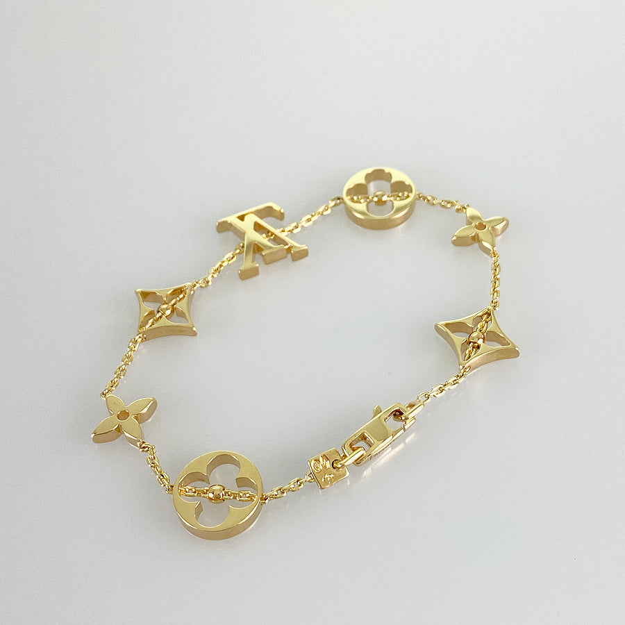 LOUIS VUITTON Monogram Brassle Bracelet