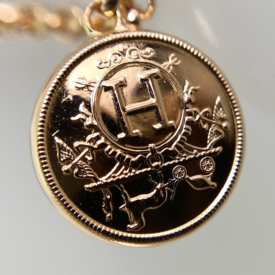HERMES Bookplate Earring