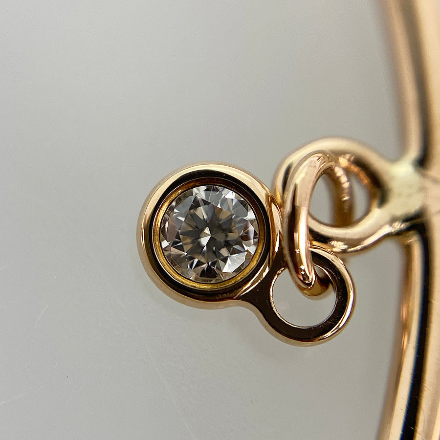 HERMES Bookplate Earring