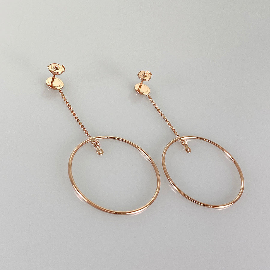 HERMES Bookplate Earring
