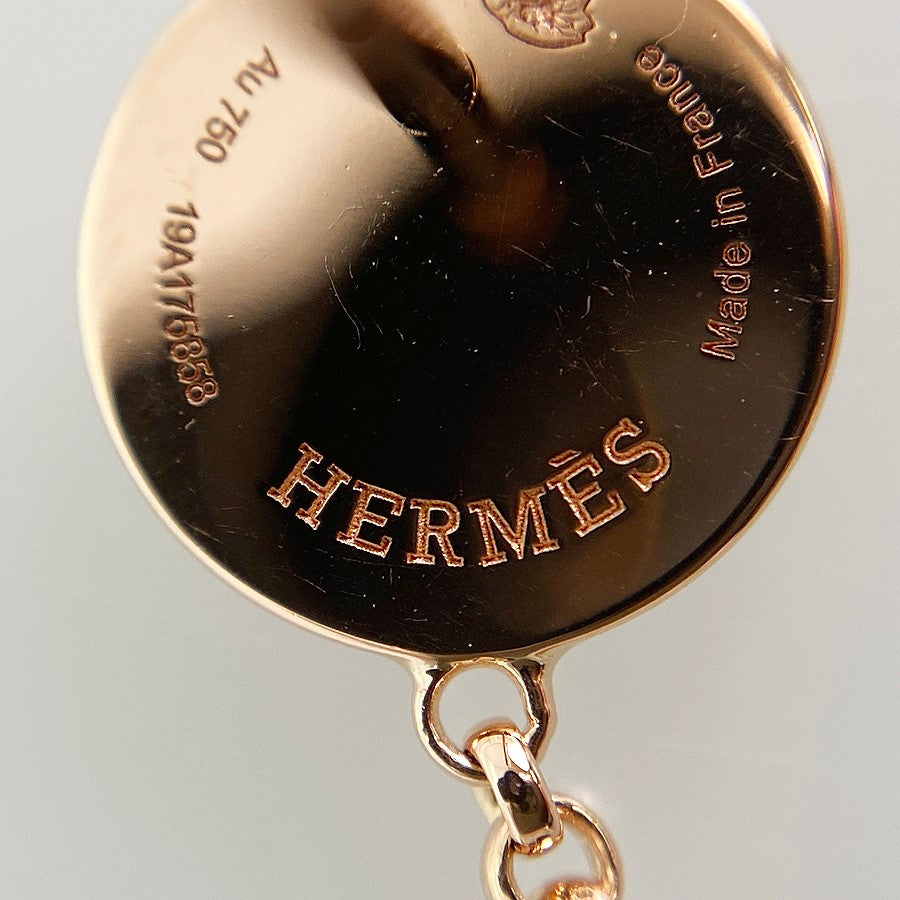 HERMES Bookplate Earring