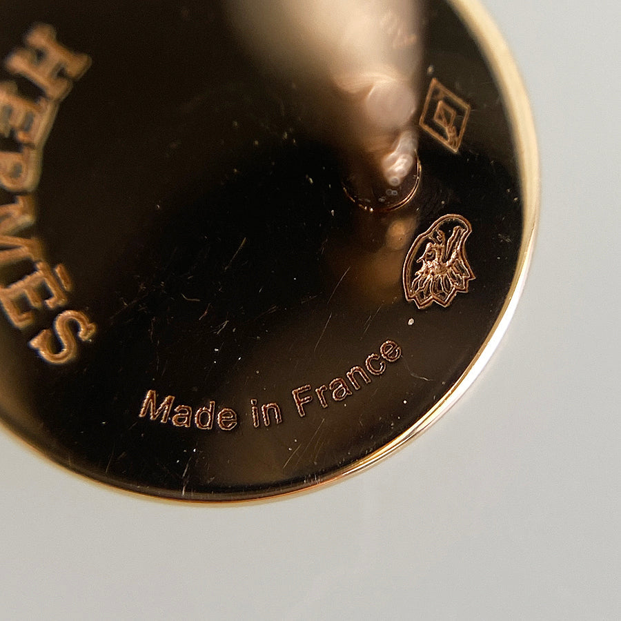 HERMES Bookplate Earring
