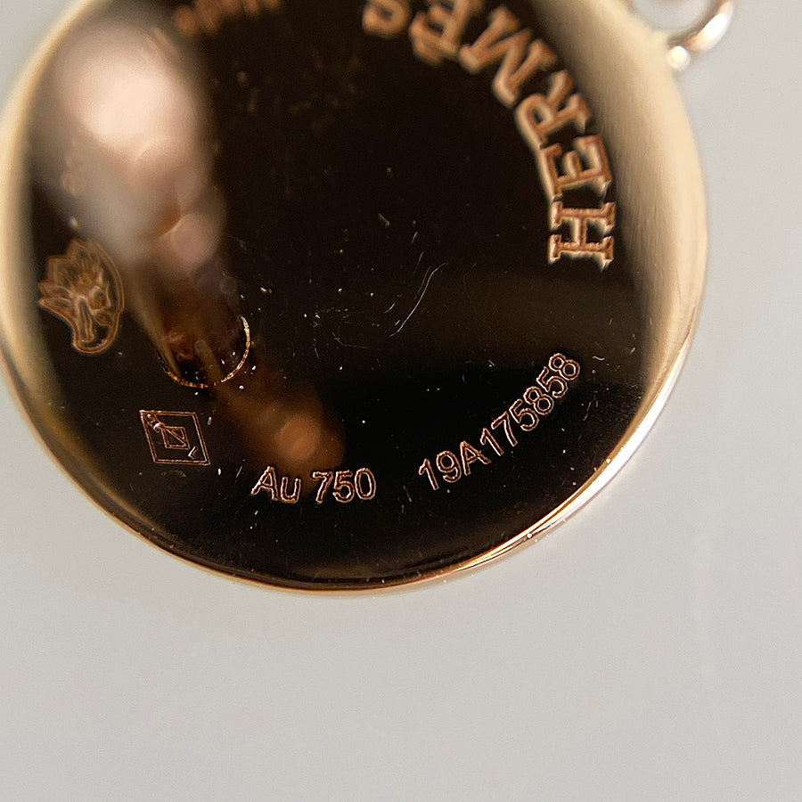 HERMES Bookplate Earring