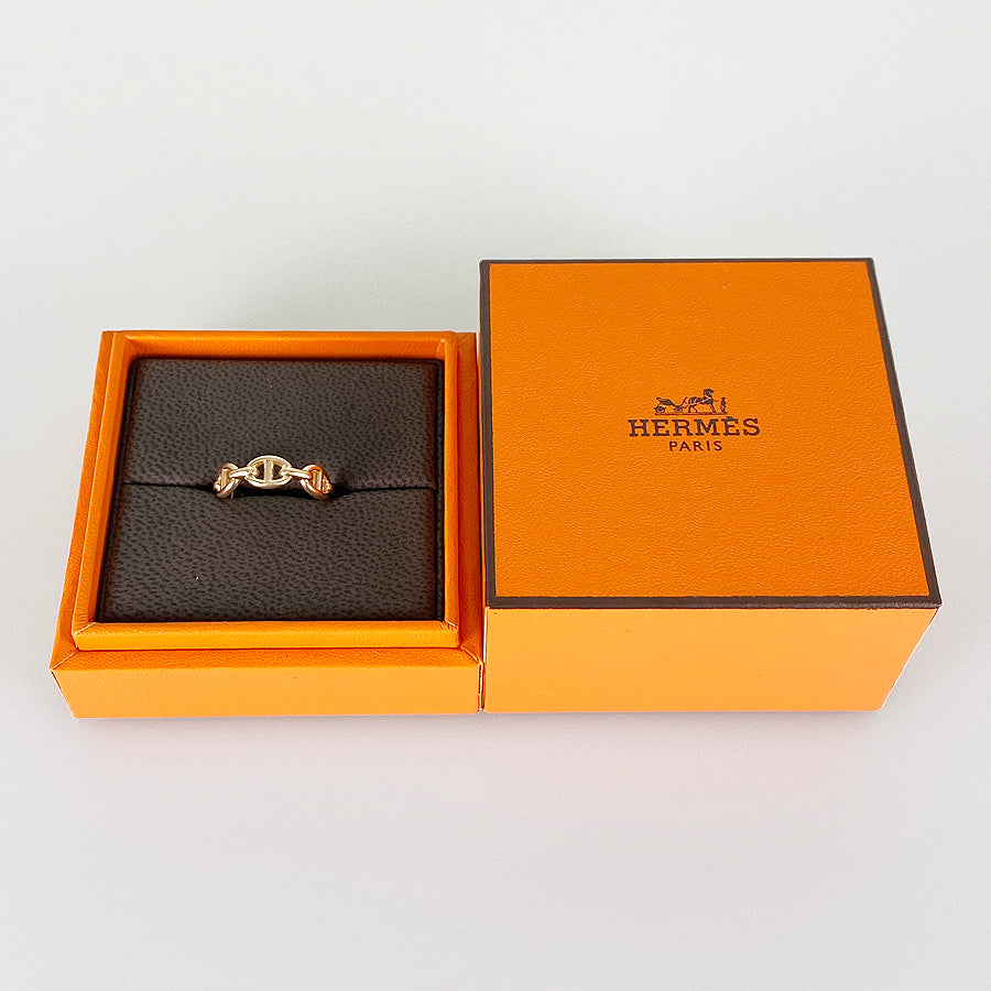 HERMES Chaine d'Ancre Anchene Ring