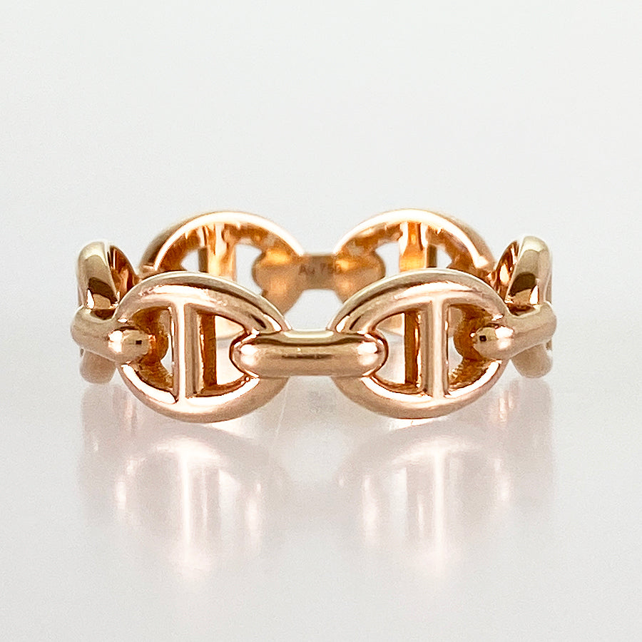 HERMES Chaine d'Ancre Anchene Ring