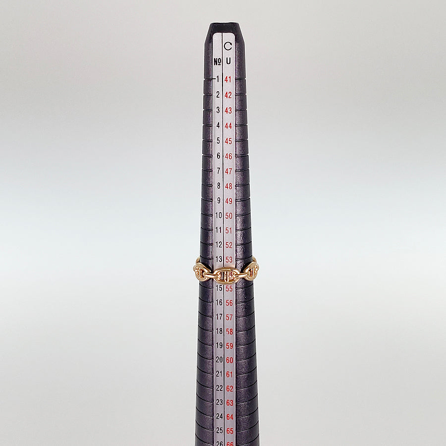 HERMES Chaine d'Ancre Enchene PM Ring