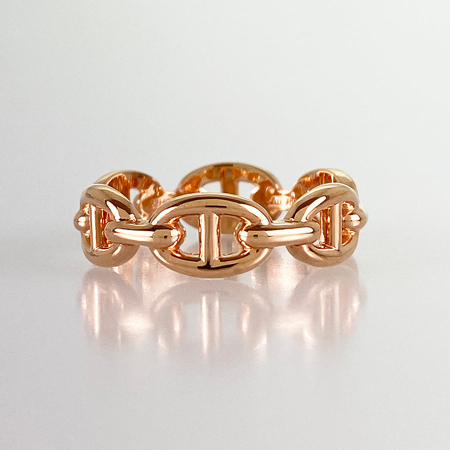 HERMES Chaine d'Ancre Enchene PM Ring