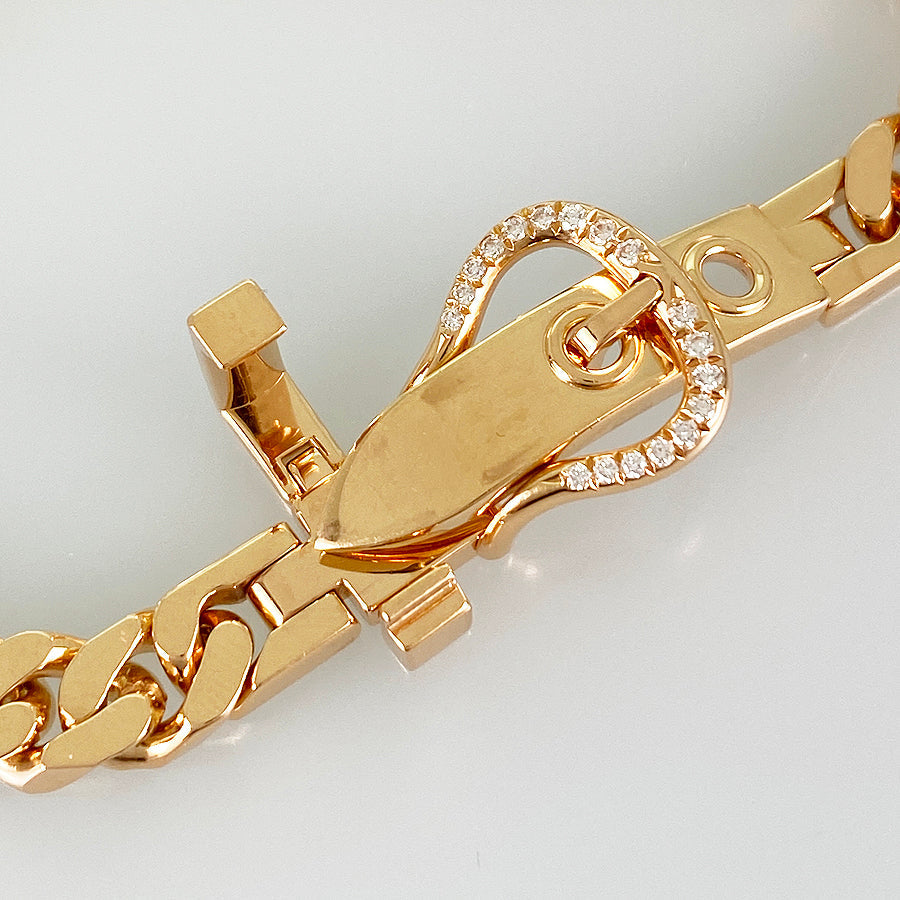 HERMES Bookle Series Diane Bracelet