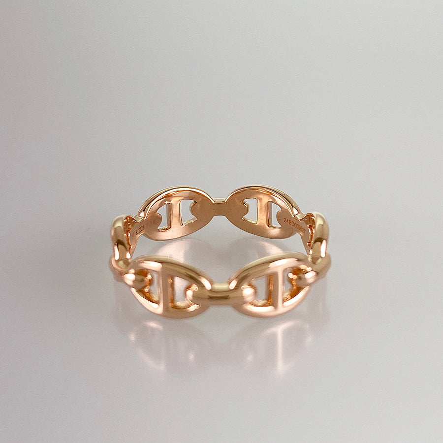 HERMES Chaine d'Ancre Anchene Ring