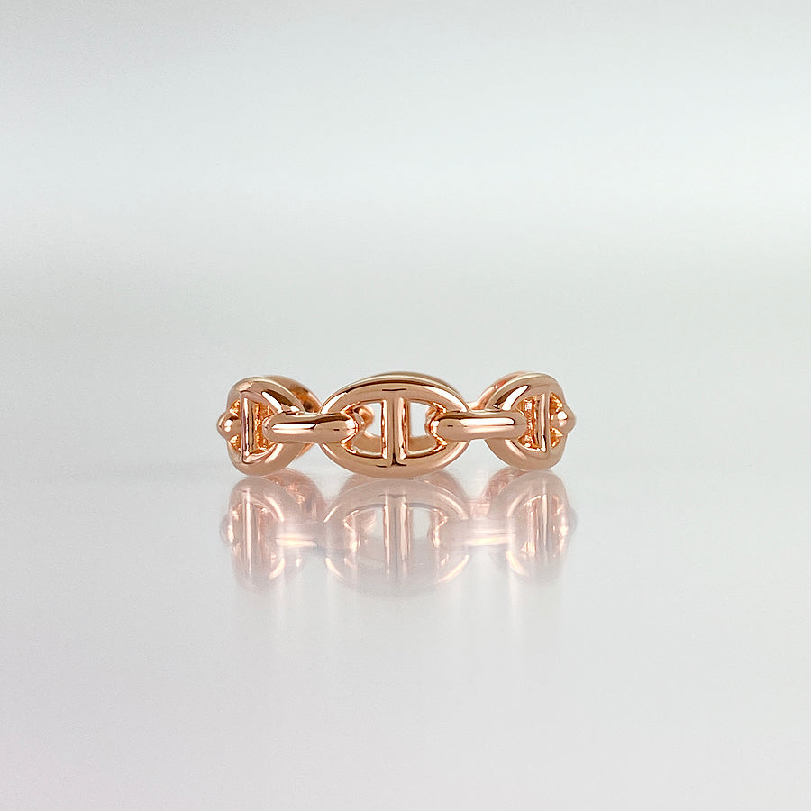 HERMES Chaine d'Ancre Anchene Ring