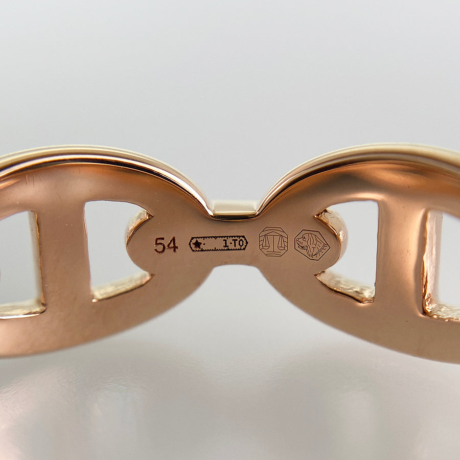 HERMES Chaine d'Ancre Anchene Ring
