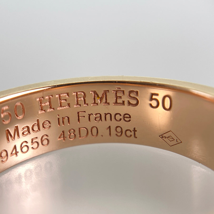 HERMES Collier de Chien Ring