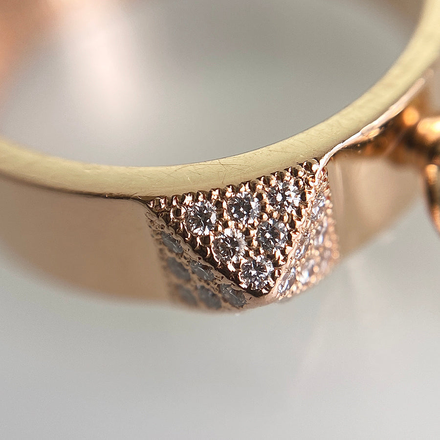HERMES Collier de Chien Ring