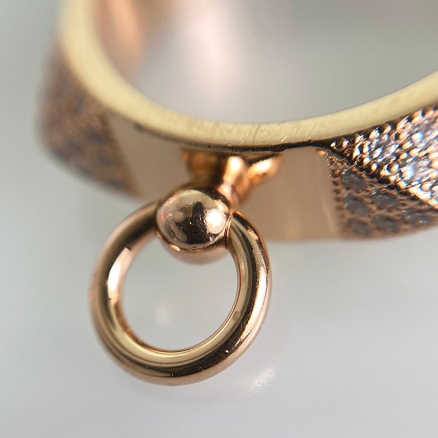HERMES Collier de Chien Ring