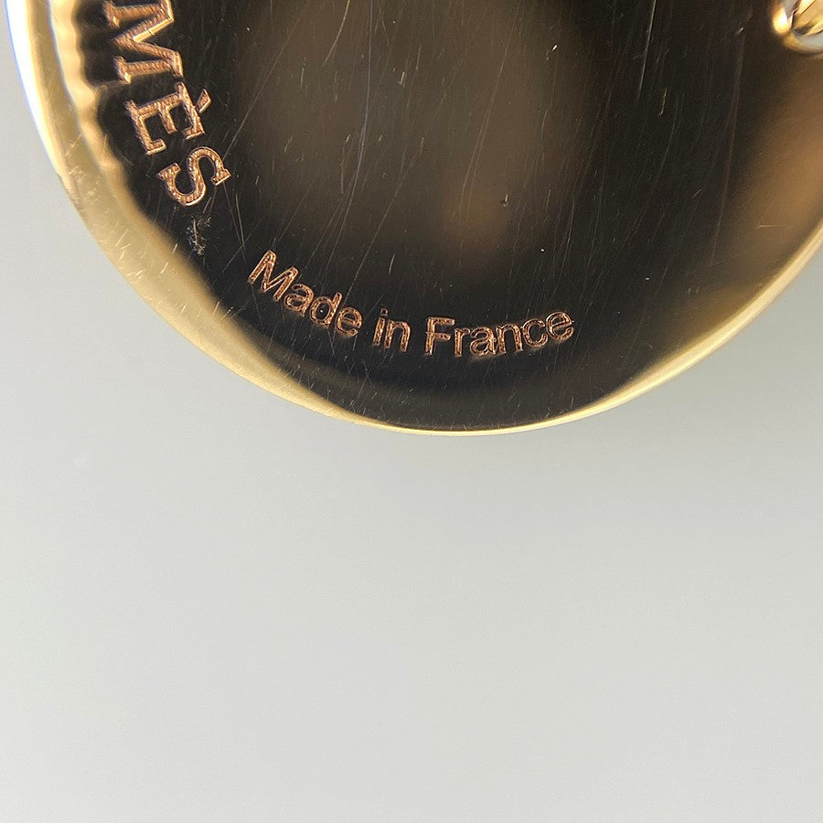 HERMES Bookplate Necklace