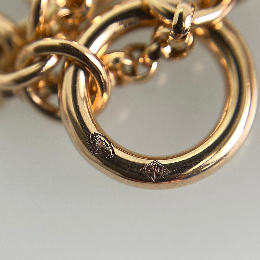 HERMES Bookplate Necklace