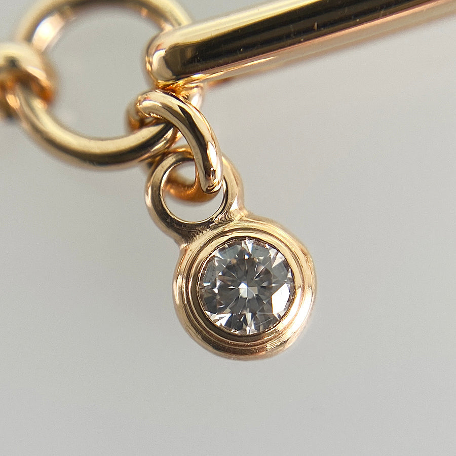 HERMES Bookplate Necklace