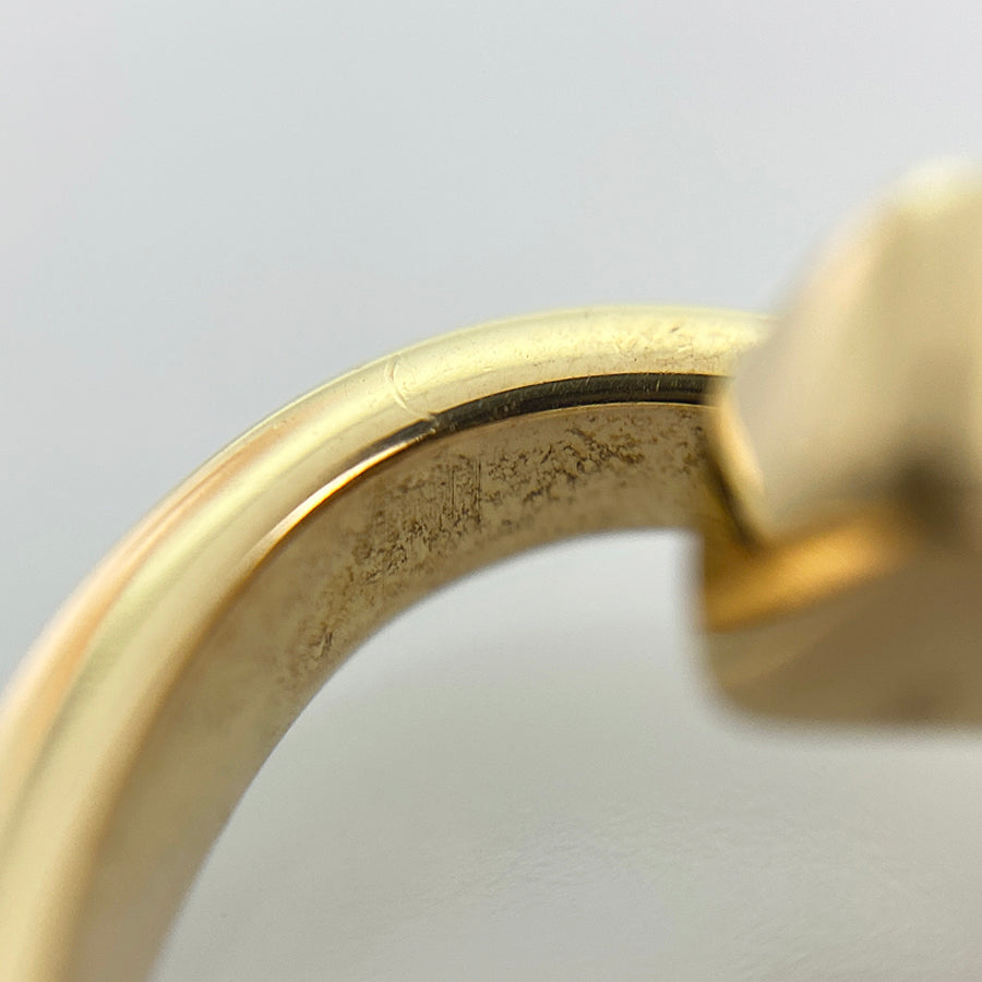 HERMES Chaine d'Ancre amulet heart Necklace