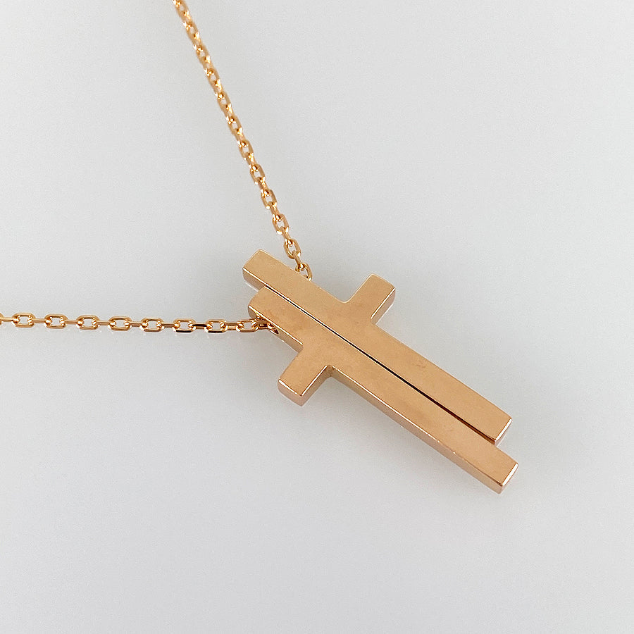 GUCCI Separate cross Necklace