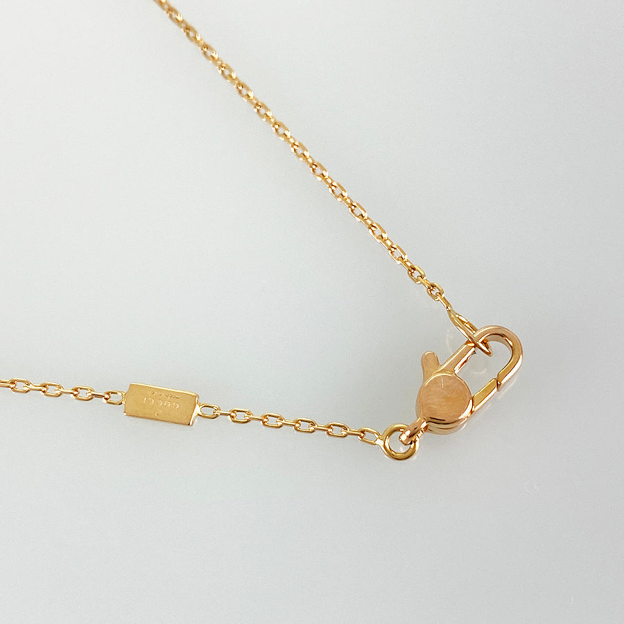 GUCCI Separate cross Necklace