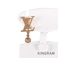 LOUIS VUITTON Ideal Blossom LV Q96549 Earring