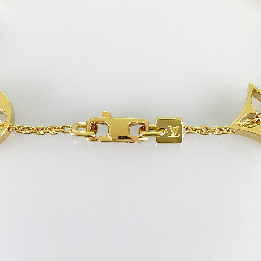 LOUIS VUITTON Monogram Idyll LV Bracelet Bracelet
